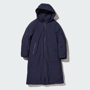 NWT Uniqlo Ultra Warm Hybrid Down Long Coat Size S